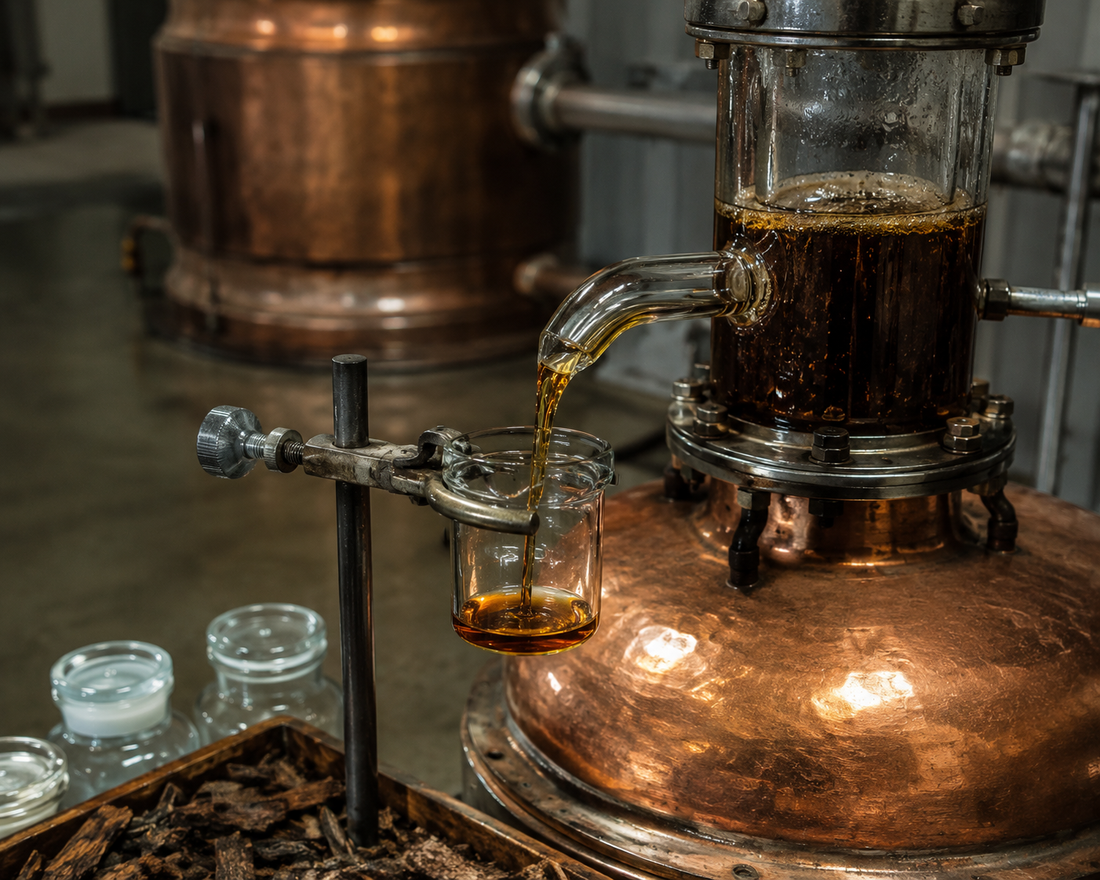 oud fragrance oil refining process at GlamMonster.com